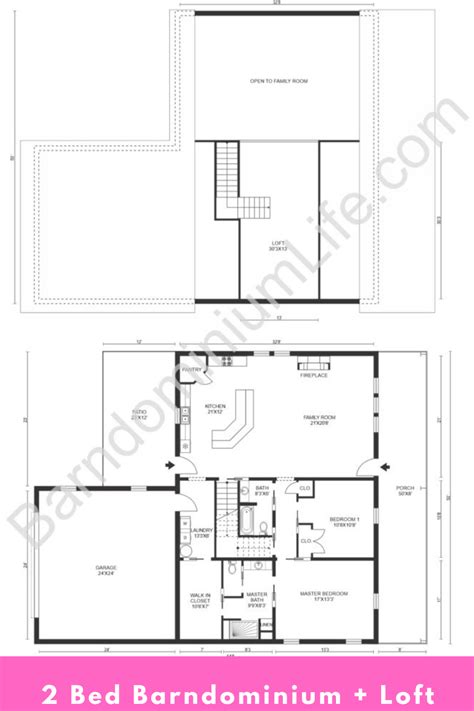 unique barndomium floorplans  loft barndominium floor plans loft floor plans barndominium