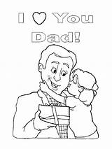 Coloring Dad Pages Daddy Daughter Color Kiss Super Cheek Girl Print Colouring Printable Little American Her Mum Kids Getdrawings Getcolorings sketch template