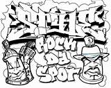 Latas Ausdrucken Coole Graffitis Schrift Teenagers Ausmalen Aerosol Namen Punk Outlined Kosten Coloringhome Pinnwand sketch template
