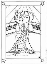 Circus Elephant Coloring Pages Kids sketch template