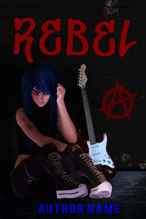 rebel  cover  book cover designer