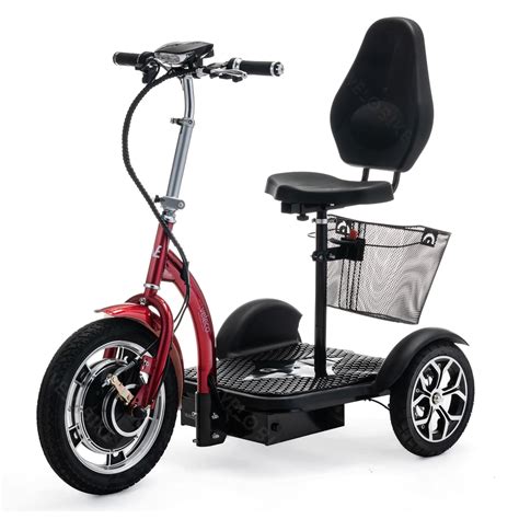 scooter electrique  tricycle de mobilite  wheeler trike veleco zt