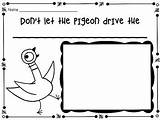 Pigeon Preschool Willems Persuasive Lessons Literacy Sequencing sketch template