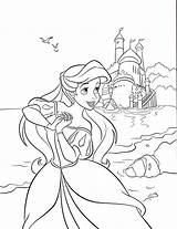 Disney Ariel Coloring Pages Walt Princess Characters Fanpop 2852 2199 Wallpaper Mermaid Little sketch template