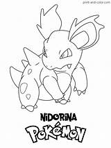 Pokemon Nidorina Sheets Ninetails sketch template