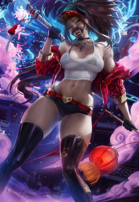 K Da Akali By Dandon Fuga League Of Legends Premium Hentai