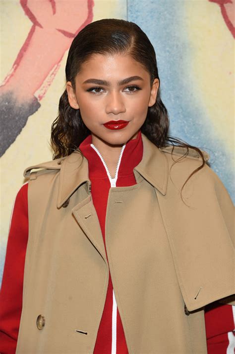zendaya knows the score at the michael kors collection fashion show