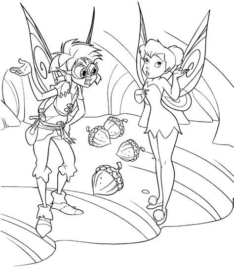 coloring pages  tinkerbell   fairy friends coloring home