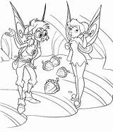 Tinkerbell Tinker Colouring sketch template