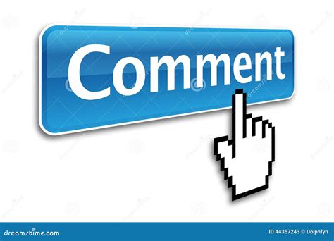 comment button stock illustration image  people comment