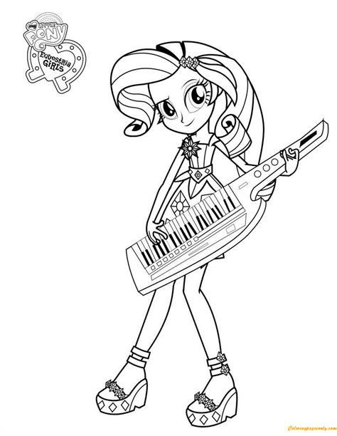 rarity    pony coloring page  printable coloring pages