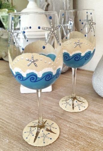 Pin By Christine Emond On Wine Painted Glasses Bottles In