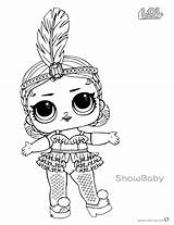 Lol Coloring Surprise Pages Doll Dolls Printable Color Print Bettercoloring Sheets sketch template