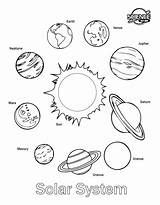 Coloring Galaxy Milky Way Pages Printable Getcolorings Solar System Color sketch template