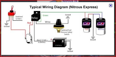 nitrous wiring diagram  transbrake collection