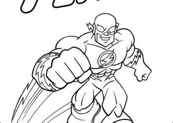 flash coloring pages  kids visual arts ideas