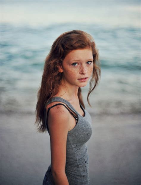 auburn beautiful cute eyes freckles ginger image 108311 on