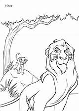 Simba Mufasa Hellokids Scar sketch template