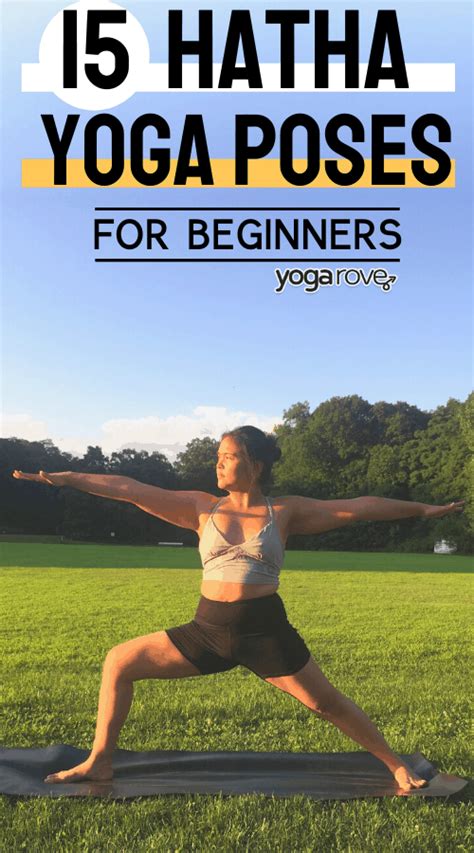 hatha yoga poses  beginners yoga rove