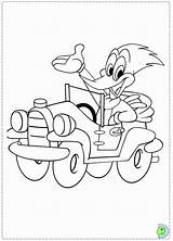 Woody Woodpecker Coloring Pages Dinokids Popular Close Print Books sketch template