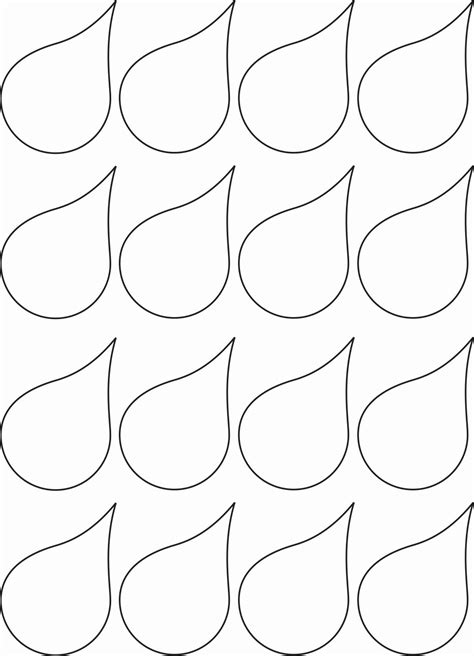 water drops coloring pages