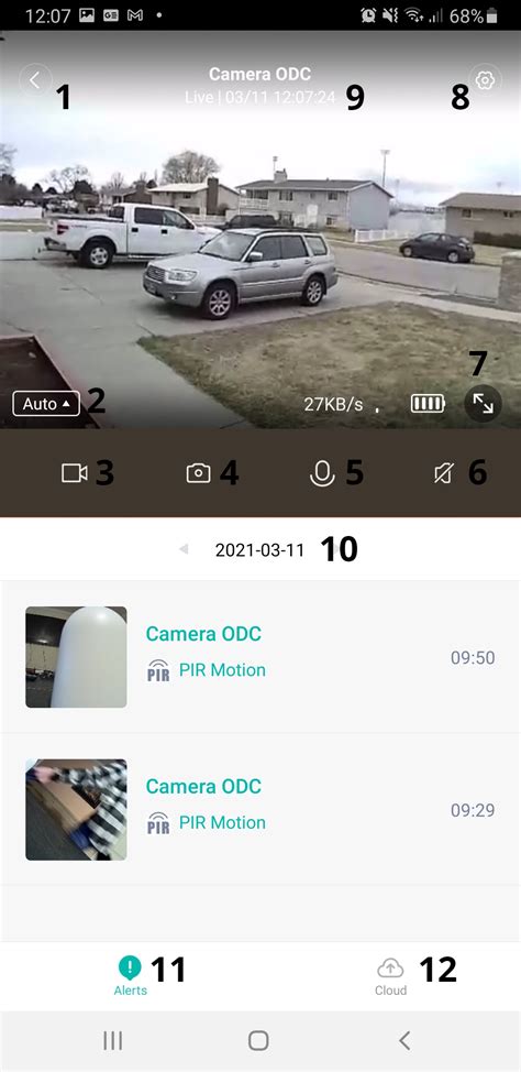 camera  feeds  features camera troubleshooting  app monitoring cove security support