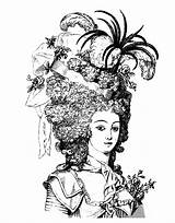 Antoinette Regine Coiffure Reyes Reinas Adultos Adulti Reine Justcolor 1880 Rois Hairdressing Queens Reines Elisabeth Hellokids Poupée Bébés sketch template
