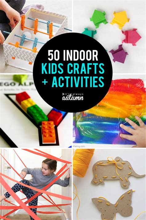 indoor activities  kids   autumn