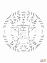 Coloring Pages Houston Skyline Rockets Astros Getcolorings Logo Chicago sketch template