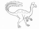 Coloring Oviraptor Dinosaur Pickle Dinosaurs sketch template
