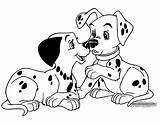 Coloring Disneyclips Jewel Pages Sibling Dalmatians 101 Puppies sketch template