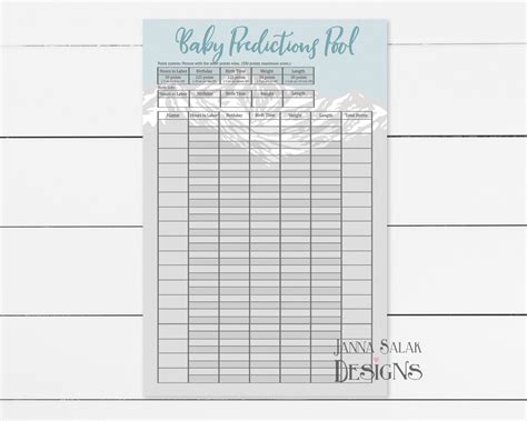 printable baby shower baby pool game adventure blue gray birth etsy