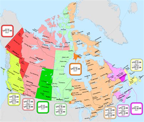 Tijd In Canada Time In Canada Qaz Wiki