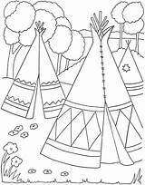 Indian Coloring Pages Indians Coloringpages1001 Native Sheets sketch template