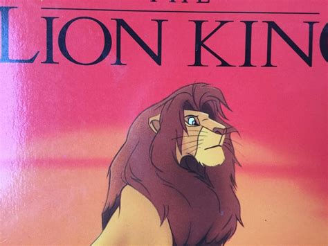 1994 Disney S The Lion King A Golden Book Adapted By Etsy
