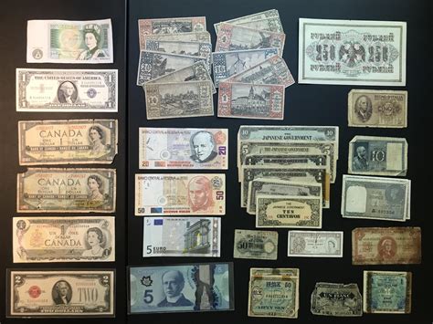 humble paper money collection   collecting coins       month