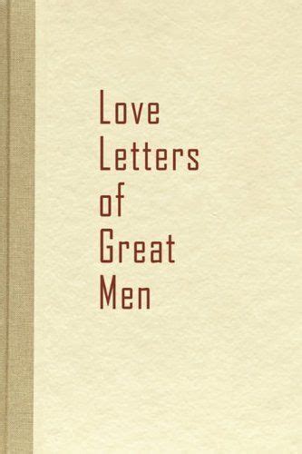 love letters of great men love letters lettering