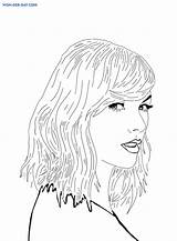 Swift Taylor Coloring Pages Print Wonder Search Her Adults sketch template