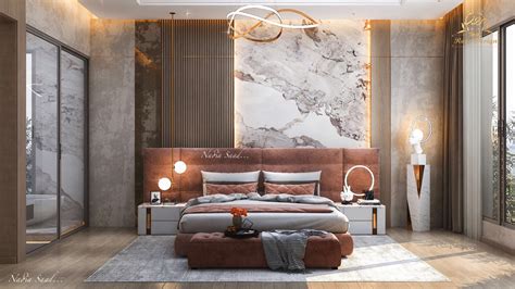 modern master bedroom design  ksa behance