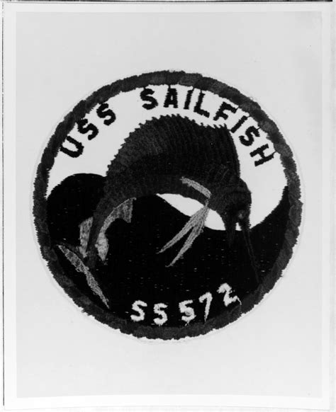 nh  kn insignia uss sailfish ss