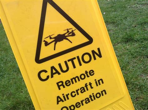 drone warning sign drone uav signs