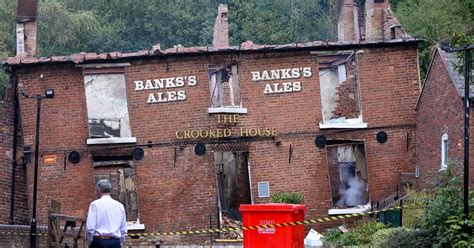 crooked house pub owners  linked  huge fire  landfill site