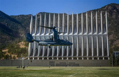 united states air force academy colorado springs  cadet chapel hiking  tours