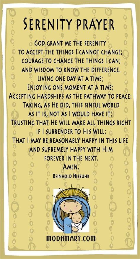 serenity prayer long version ideas  pinterest full