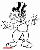 Coloring Scrooge Mcduck Ducktales Pages Duck Disney Huey Dewey Louie Book Kids Donald Gif Printable Disneyclips Funstuff sketch template