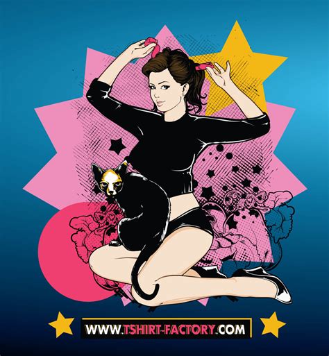 Pin Up Girl Vector Art And Graphics