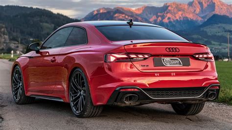 gorgeous   audi rs updated nmhp rocket  kmh tango red carbon