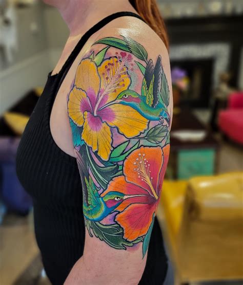 Top 51 Hibiscus Flower Tattoo Super Hot In Cdgdbentre