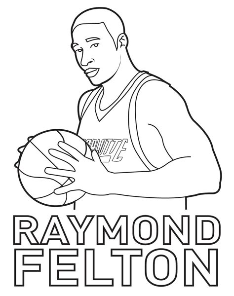 nba team coloring pages   print