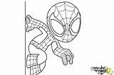 Chibi Draw Spiderman Drawing Mask Sketch Line Coloring Man Drawings Easy Step Deadpool Drawingnow Paintingvalley Heroes Print Iron sketch template